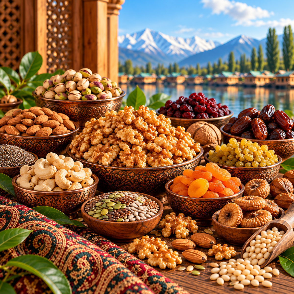 Dry Fruits, Nuts & Seeds