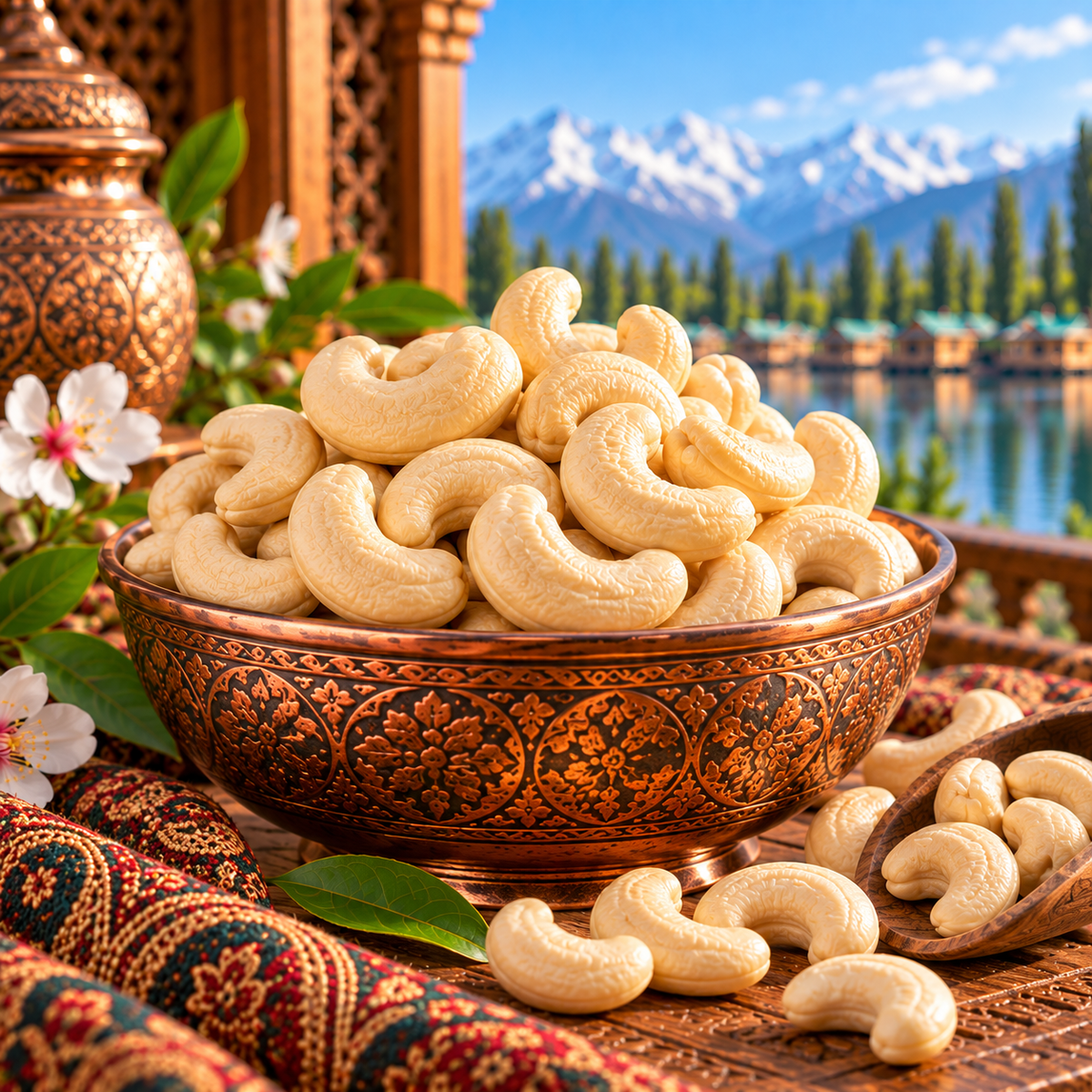 Premium Large Whole Cashews (Kaju) | Creamy & Crunchy